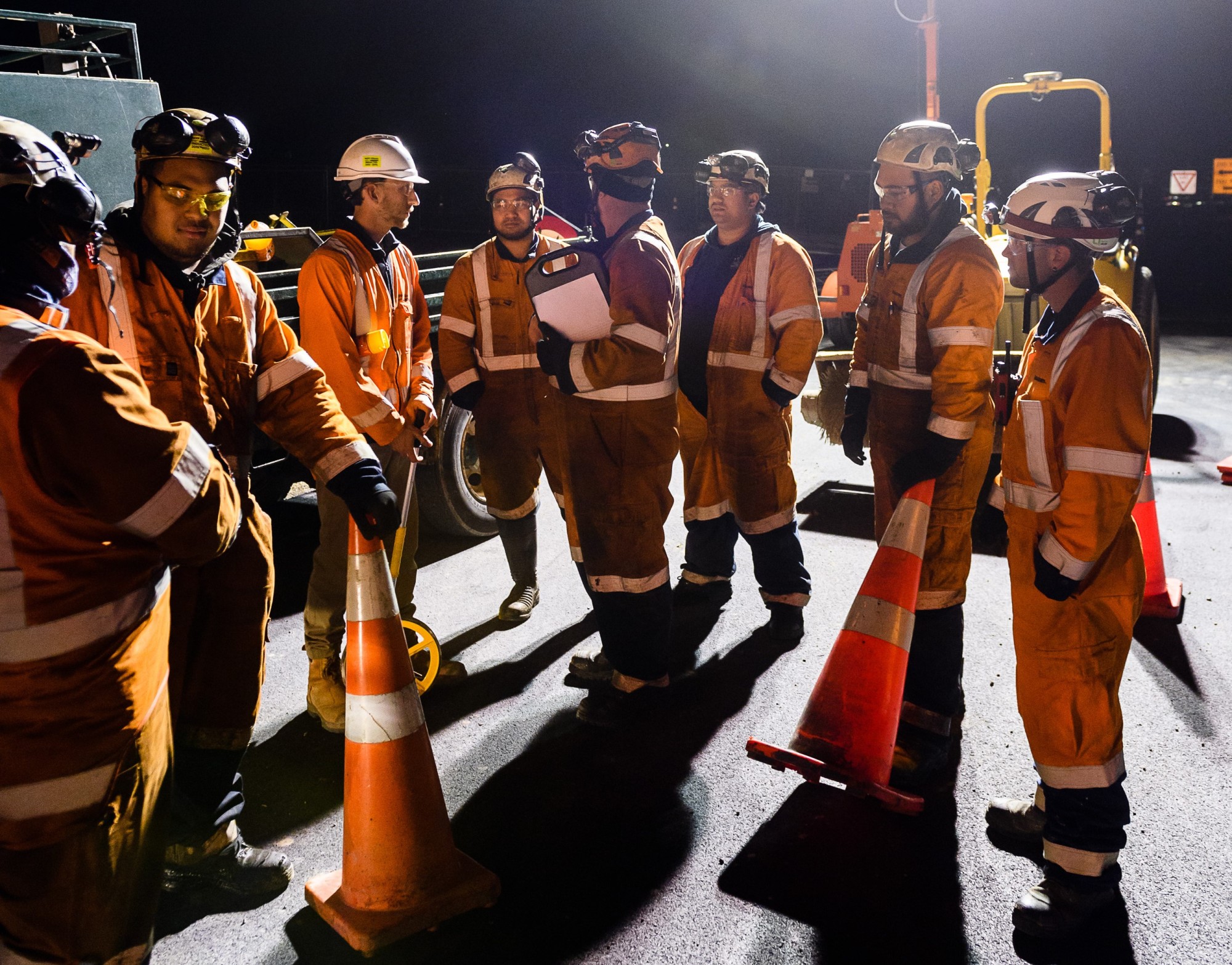 Road Worker night works