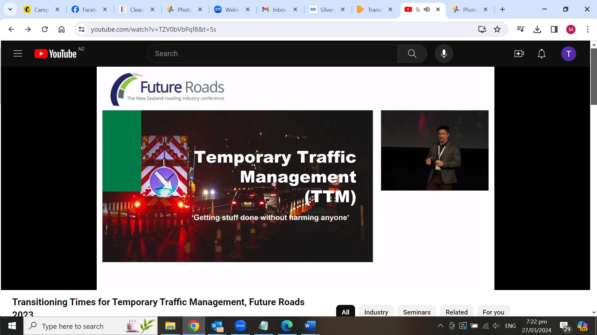 Transitioning Times for TTM